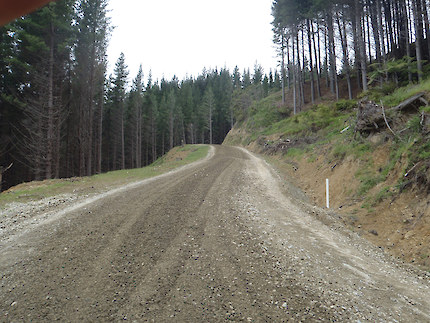 3.8 Manual design method: Stepping out a roadline on a topo • NZ Forest  Road Engineering Manual