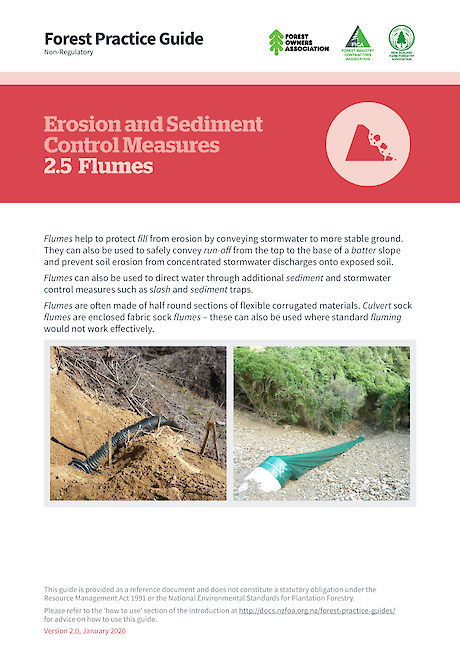2.5 Erosion and Sediment Control Measures – Flumes (2.0)