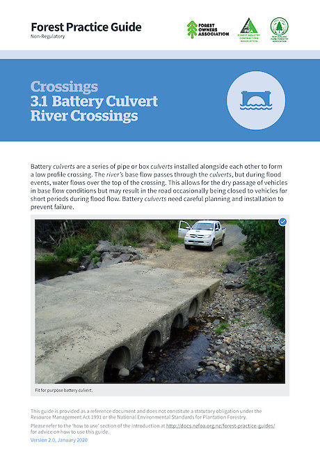 3.1 Crossings – Battery Culvert River Crossings (2.0)