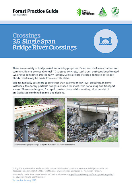 3.5 Crossings – Single Span River Bridge Crossings (2.0)