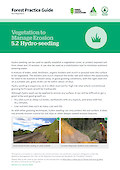 5.2 Vegetation to Manage Erosion – Hydro-seeding (2.0)