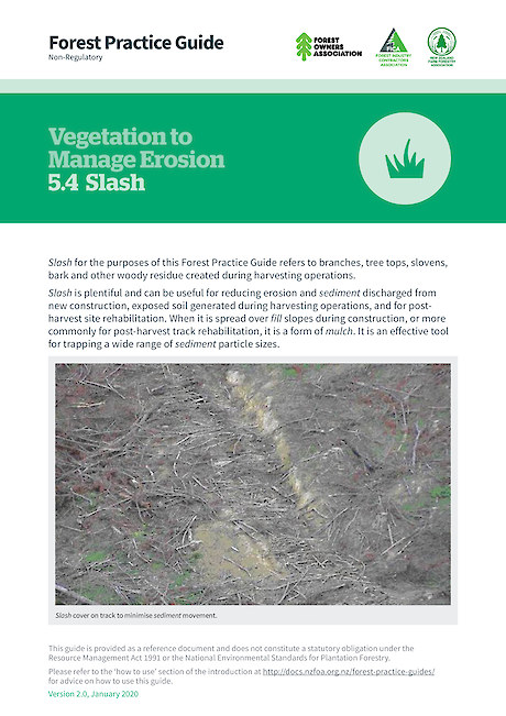 5.4 Vegetation to Manage Erosion – Slash (2.0)